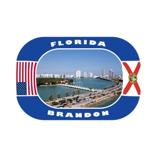 Florida, Brandon City, USA T-Shirt