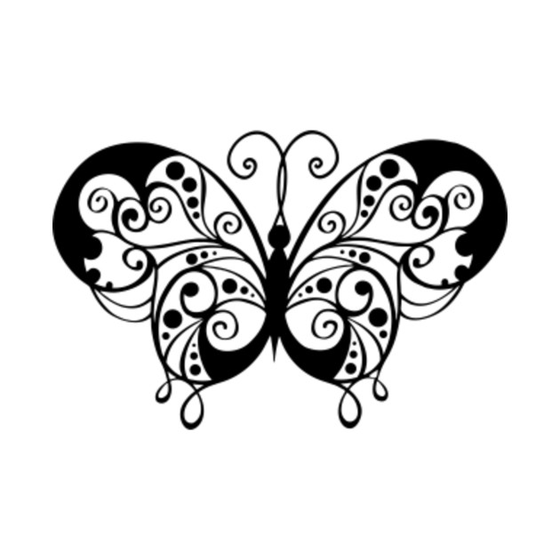 Download LIMITED EDITION. Exclusive Flourish Butterfly Silhouette ...