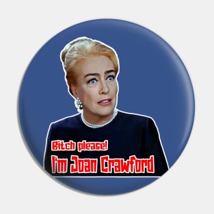 Joan Crawford Pin