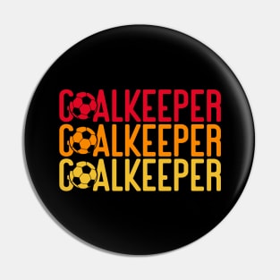 Soccer - Goalkeeper Pin