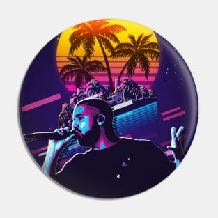 Drake Rapper Pin