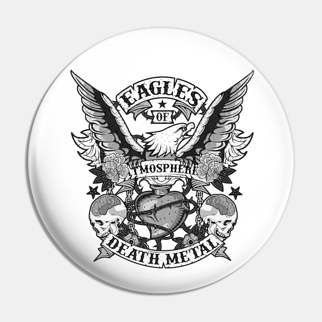 Eagles of death metal - Atmosphere Pin by CosmicAngerDesign