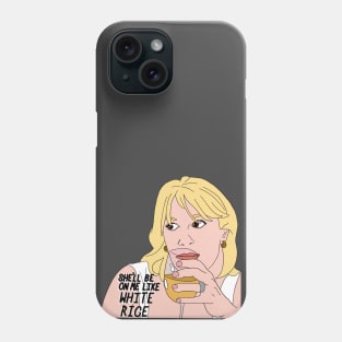 White Rice Ramona Phone Case