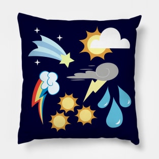 My little Pony - Weather Team Cutie Mark Special Pillow