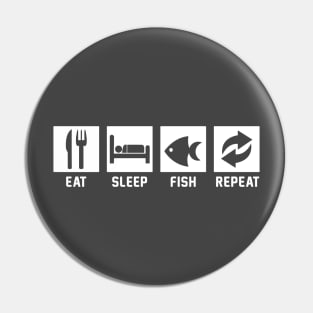 Eat Sleep coffee Repeat Pin