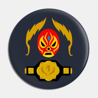 Lucha Champ v1 Pin