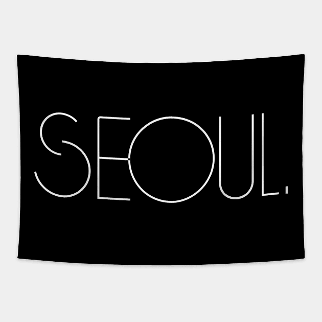 SEOUL Tapestry by King Chris