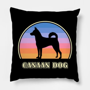 Canaan Dog Vintage Sunset Dog Pillow