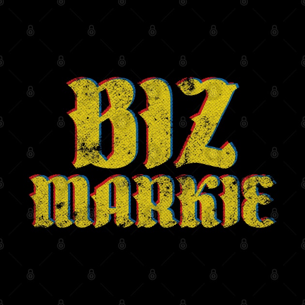 Biz Markie Retro Typography Design by Trendsdk