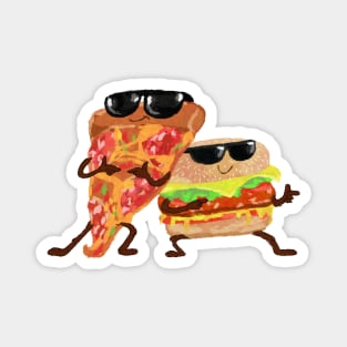 Pizzeman and Burgers Magnet