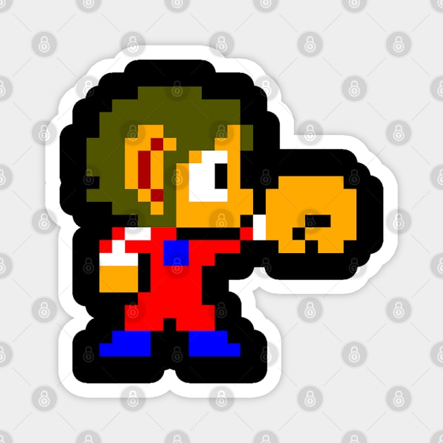 Alex kidd Magnet by RobinBegins