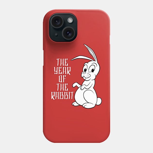 The Year of the Rabbit Phone Case by Generic Mascots