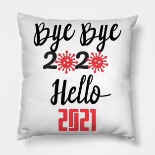 Hello 2021, Happy New Year 2021 Christmas, Merry Christmas Pillow