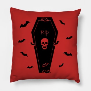 Rest in Peace Nosferatu Pillow