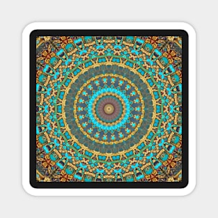 Dreamtile Kaleidoscope Pattern (Seamless) 7 Magnet