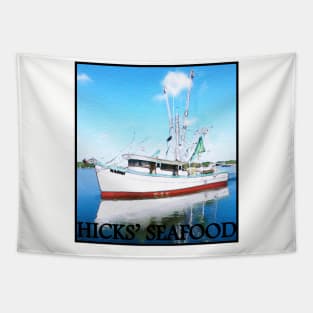 Shrimp Boat Tapestry