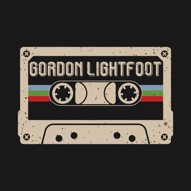 Gordon Lightfoot Vintage Cassette Tape by konealfares