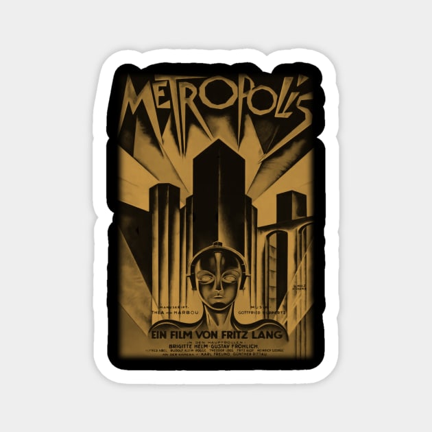 Metropolis movies Magnet by mahashop