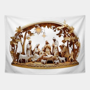 Nativity Scene Tapestry