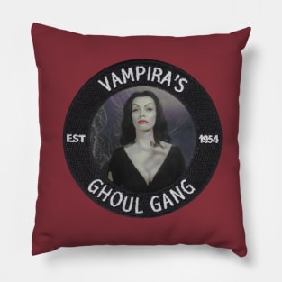 Vampira's Ghoul Gang Pillow