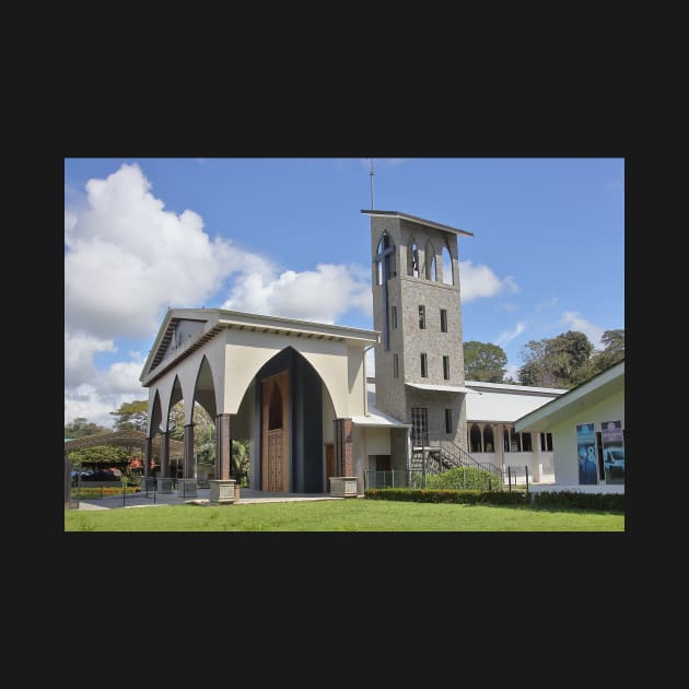 Roman Catholic Church in Quepos by Carole-Anne