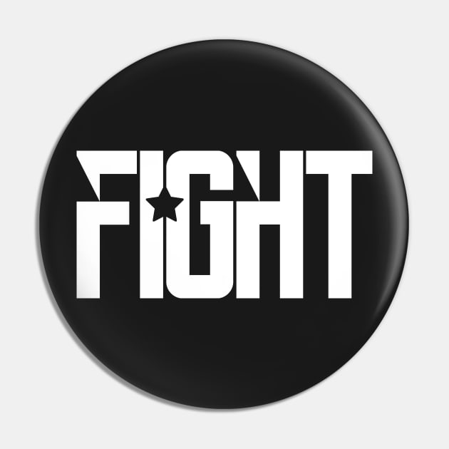 Fight Pin by quotysalad