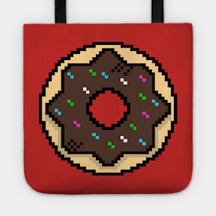 Cute Donut - Pixel Icon Tote