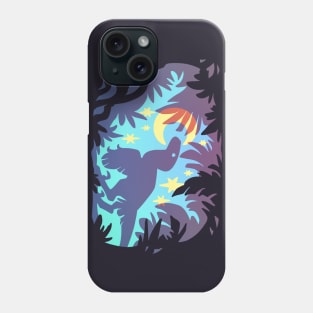 Stargazing Dino (Blue Variant) Phone Case