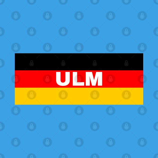 Ulm City in German Flag by aybe7elf