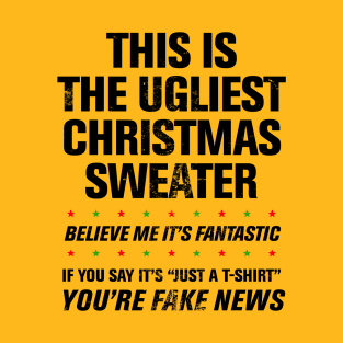 Donald Trump Ugliest Christmas Sweater T-Shirt