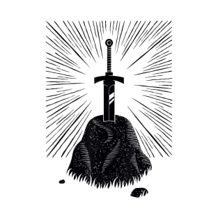 Excalibur of King Arthur T-Shirt