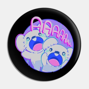 Screaming Maus Pin