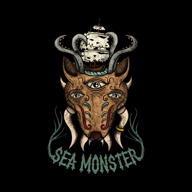 Sea monster by Yeroma