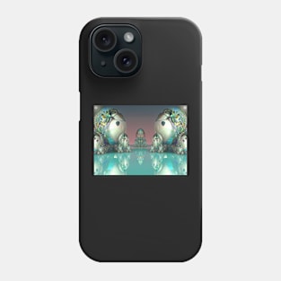 Matryoshki (Матрешки) Doll Faceoff on Mirror Lake Phone Case