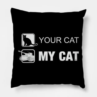 Your cat, my cat. Pz-VI Tiger Pillow