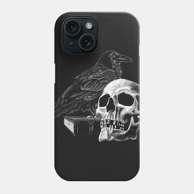 Quoth the Raven Phone Case by SuspendedDreams