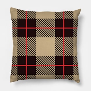 Tartan Beige Pillow