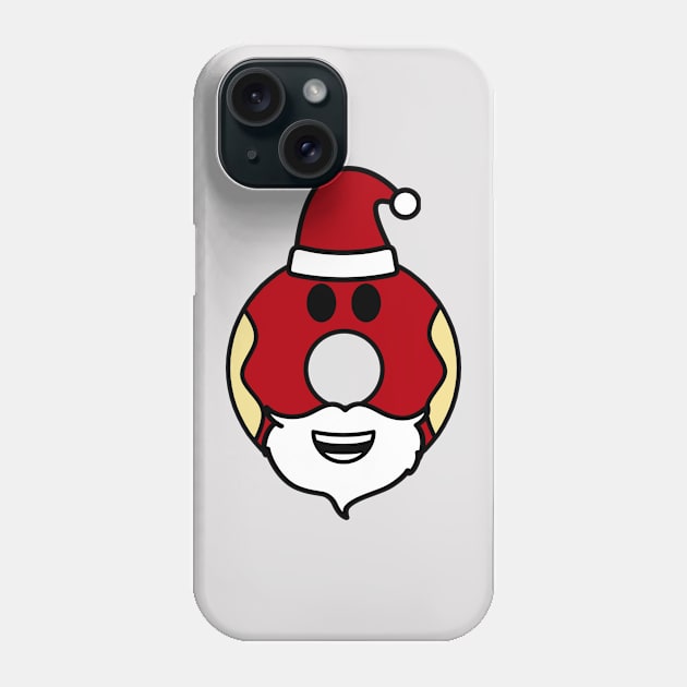 The Santa Donut Phone Case by Bubba Creative