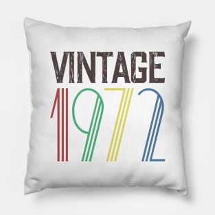 Vintage 1972 Pillow