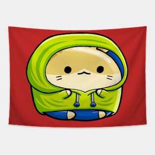 cute hamster winter Tapestry