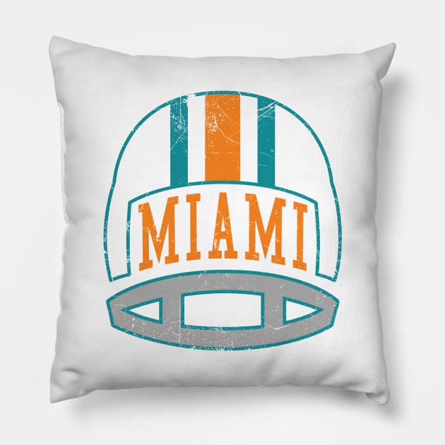 Miami Retro Helmet - White Pillow by KFig21