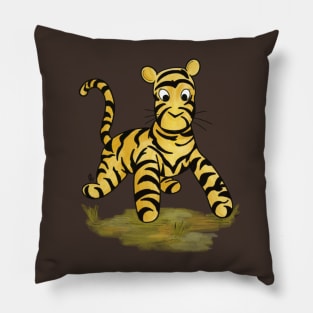 Tigger Running - Classic Tigger Pillow