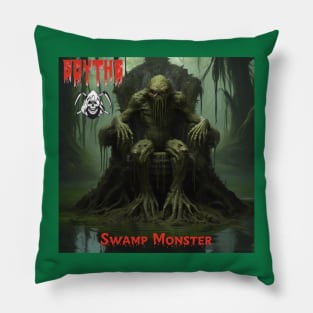 Swamp Monster by Scythe Pillow