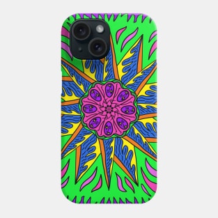 psychedelic colors Phone Case