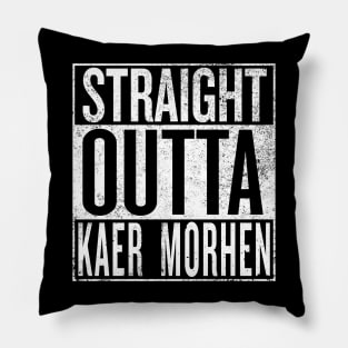 Straight Outta Kaer Morhen - The Witcher Pillow