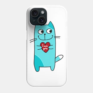 Cat's love Phone Case