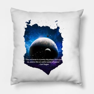 "Cosmic Kaleidoscope: A Universe Unleashed Pillow