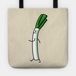 Funny leek Tote