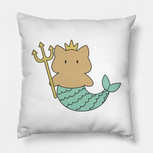 Aquarius Cat Zodiac Sign Pillow