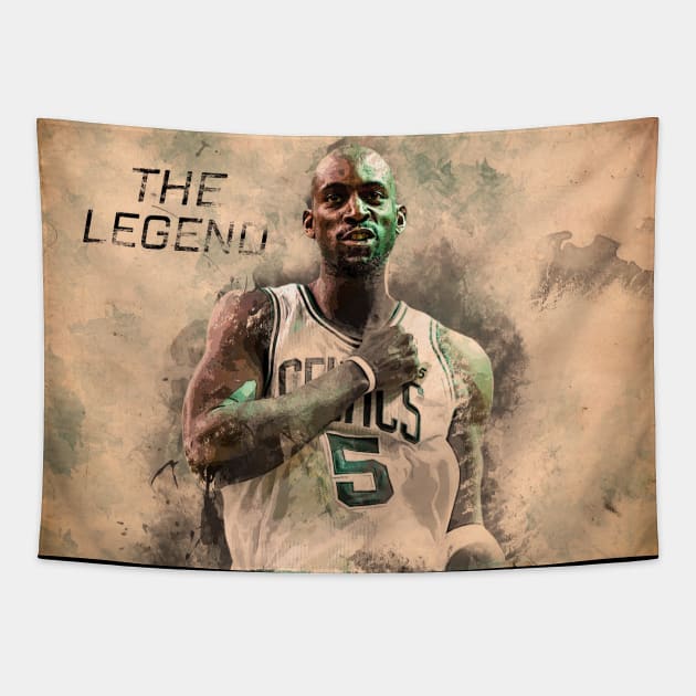 Kevin Garnett The Legend Tapestry by theincomeplug